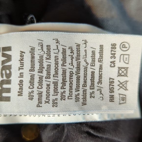 Mavi Zach Straight Leg Jeans - Picture 12 of 14